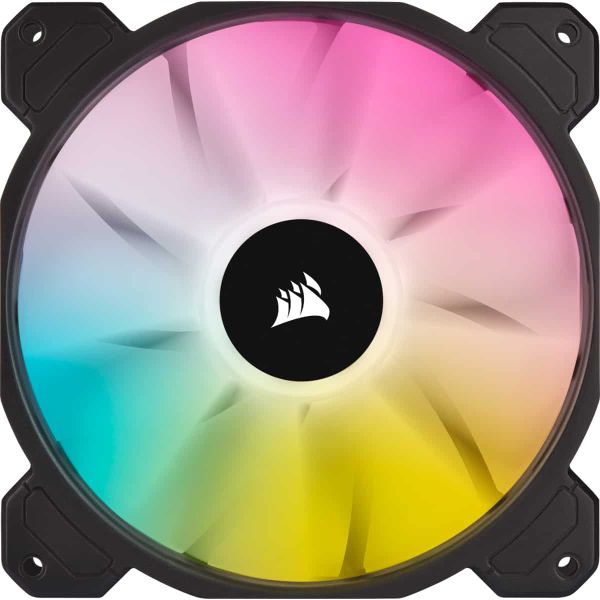Corsair SP140 RGB ELITE Computer behuizing Ventilator 14 cm Zwart 1 stuk(s) (CO-9050110-WW)