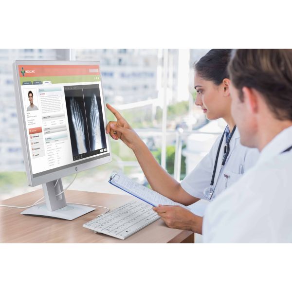 HP Healthcare Edition HC241 computer monitor 61 cm (24") 1920 x 1200 Pixels WUXGA LED Wit (3ME68AA#ABB)