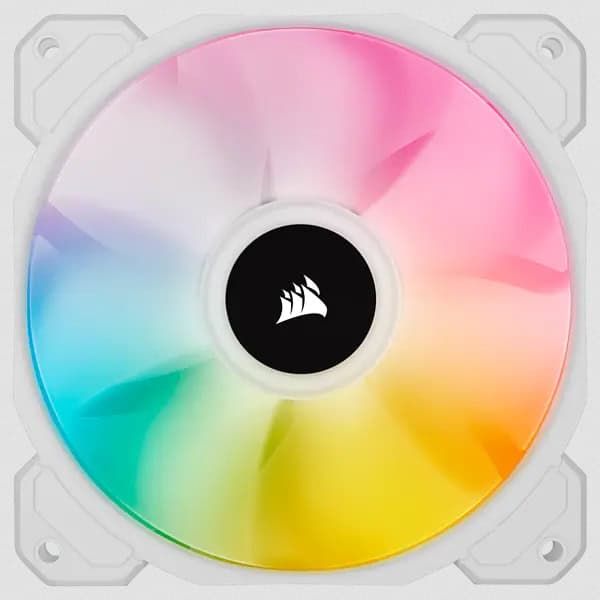 Corsair SP120 RGB ELITE Computer behuizing Ventilator 12 cm Wit 3 stuk(s) (CO-9050137-WW)