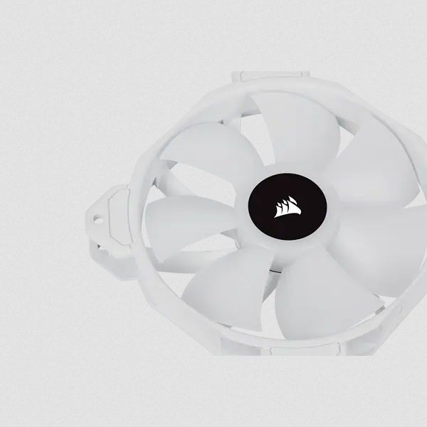 Corsair SP120 RGB ELITE Computer behuizing Ventilator 12 cm Wit 3 stuk(s) (CO-9050137-WW)