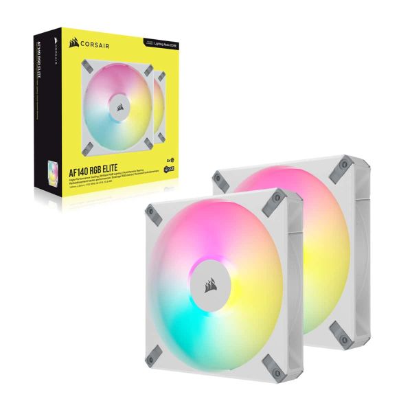 Corsair CO-9050160-WW koelsysteem voor computers Computer behuizing Ventilator Zwart 2 stuk(s) (CO-9050160-WW)