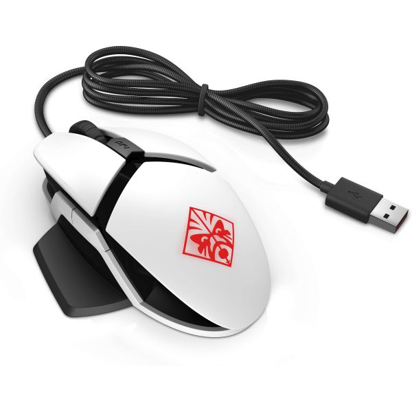 HP OMEN by Reactor muis Rechtshandig USB Type-A Optisch 450 DPI (7ZF19AA#ABB)