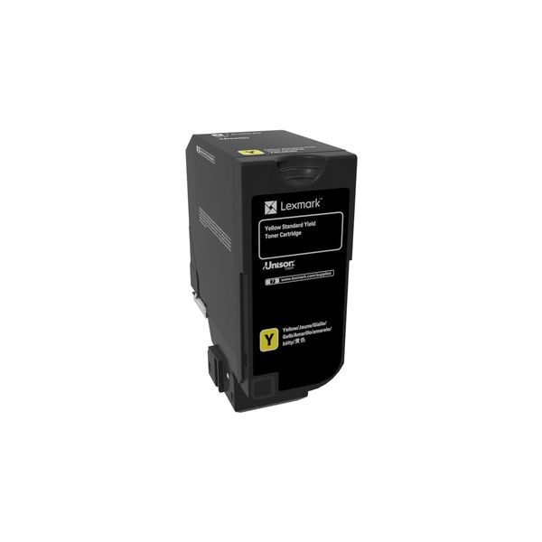 Lexmark CS720 tonercartridge 1 stuk(s) Origineel Geel (74C0S40) Lexmark CS720 tonercartridge 1 stuk(s) Origineel Geel (74C0S40)