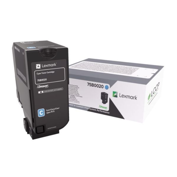 Lexmark 75B0020 tonercartridge 1 stuk(s) Origineel Cyaan (75B0020) Lexmark 75B0020 tonercartridge 1 stuk(s) Origineel Cyaan (75B0020)