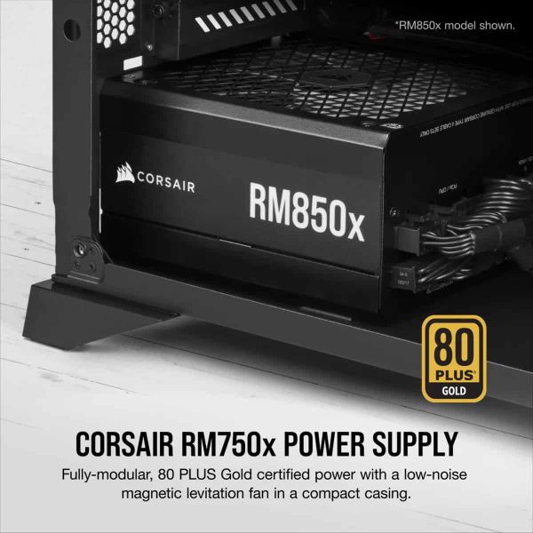 Corsair RM750x power supply unit 750 W 24-pin ATX ATX Zwart (CP-9020199-EU)