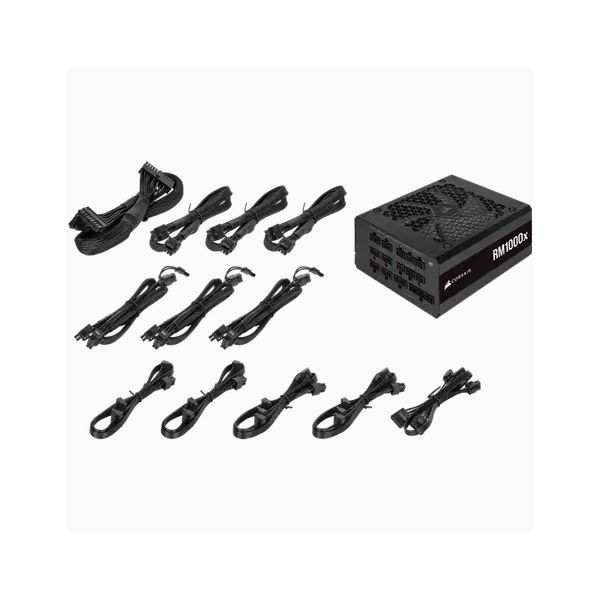 Corsair RM1000x power supply unit 1000 W 24-pin ATX ATX Zwart (CP-9020201-EU)