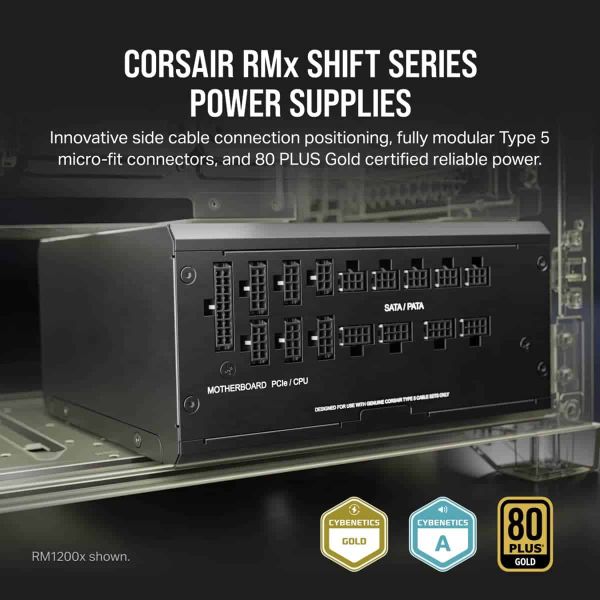 Corsair RM750x SHIFT power supply unit 750 W 24-pin ATX ATX Zwart (CP-9020251-EU)