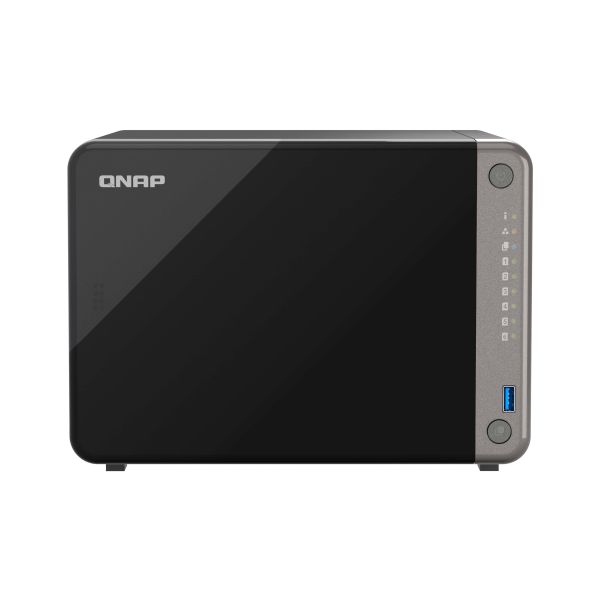 QNAP TS-AI642-8G data-opslag-server NAS Tower ARM Cortex-A76 8 GB Zwart (TS-AI642-8G)
