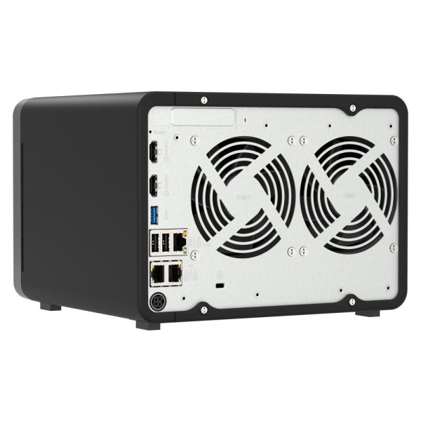 QNAP TS-AI642-8G data-opslag-server NAS Tower Ethernet LAN Zwart Cortex-A76 (TS-AI642-8G)