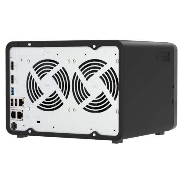 QNAP TS-AI642-8G data-opslag-server NAS Tower Ethernet LAN Zwart Cortex-A76 (TS-AI642-8G)