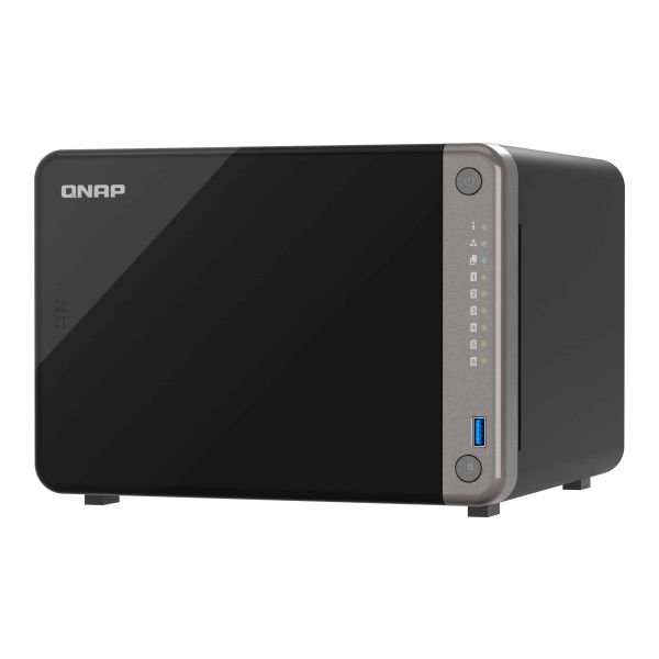 QNAP TS-AI642-8G data-opslag-server NAS Tower ARM Cortex-A76 8 GB Zwart (TS-AI642-8G) QNAP TS-AI642-8G data-opslag-server NAS Tower ARM Cortex-A76 8 GB Zwart (TS-AI642-8G)