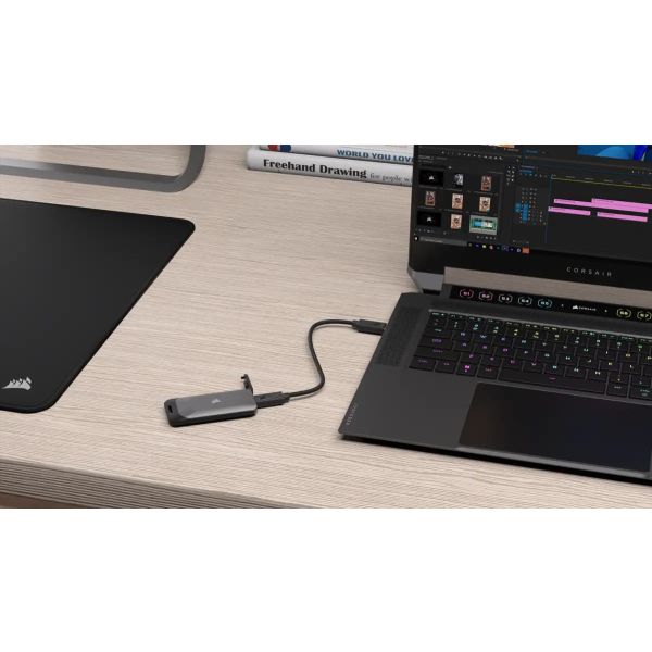 Corsair EX100U 2000 GB Zwart (CSSD-EX100U2TB)