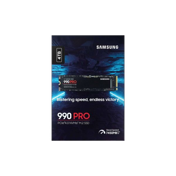 Samsung 990 PRO M.2 4 TB PCI Express 4.0 V-NAND MLC NVMe (MZ-V9P4T0BW)