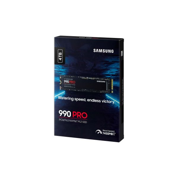 Samsung 990 PRO M.2 4 TB PCI Express 4.0 V-NAND MLC NVMe (MZ-V9P4T0BW)