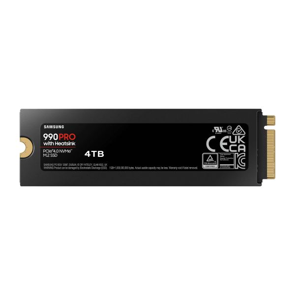 Samsung 990 Pro M.2 4 TB PCI Express 4.0 V-NAND TLC NVMe (MZ-V9P4T0CW)