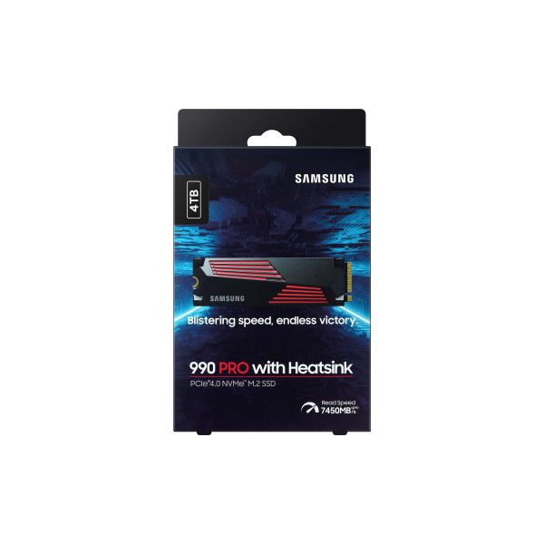 Samsung 990 Pro M.2 4 TB PCI Express 4.0 V-NAND TLC NVMe (MZ-V9P4T0CW)
