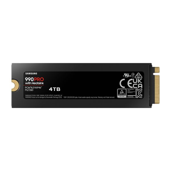 Samsung 990 Pro 4 TB M.2 PCI Express 4.0 NVMe V-NAND TLC (MZ-V9P4T0CW) 22/28 Samsung 990 Pro 4 TB M.2 PCI Express 4.0 NVMe V-NAND TLC