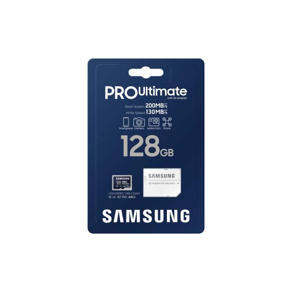 Samsung MB-MY128S 128 GB MicroSDXC UHS-I (MZ-V9P4T0GW)