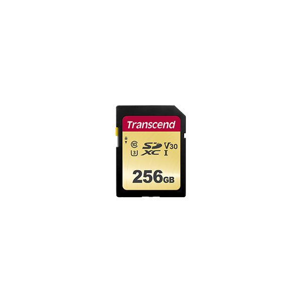 Transcend TS256GSDC500S flashgeheugen 256 GB SDXC MLC (TS256GSDC500S)