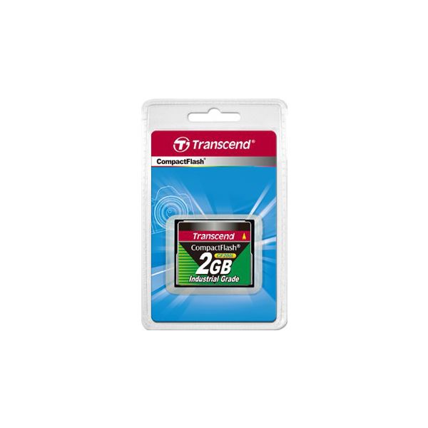 Transcend TS2GCF200I flashgeheugen 2 GB CompactFlash (TS2GCF200I)