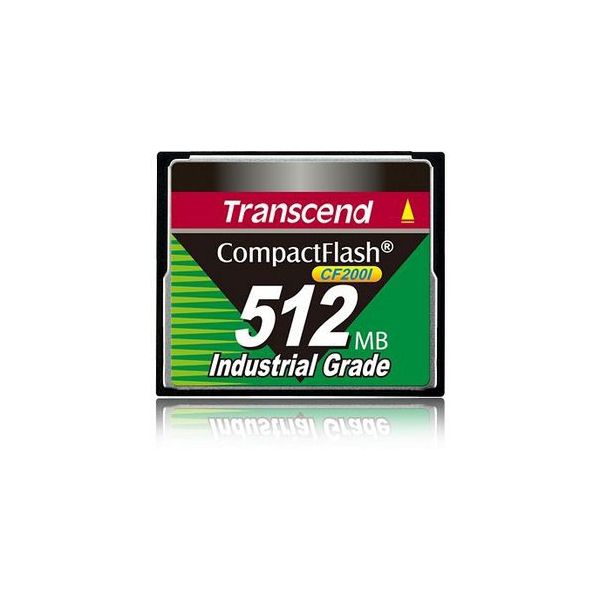 Transcend TS512MCF200I flashgeheugen 0,5 GB CompactFlash (TS512MCF200I)