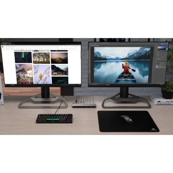 Corsair TBT100 Thunderbolt 3 40000 Mbit/s Zwart, Zilver (CU-9000006-EU)