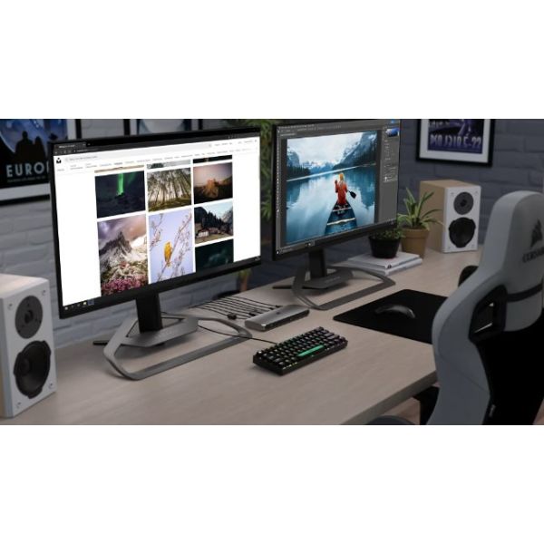 Corsair TBT100 Thunderbolt 3 40000 Mbit/s Zwart, Zilver (CU-9000006-EU)