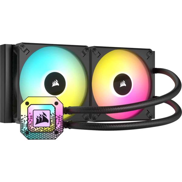 Corsair CW-9060069-WW koelsysteem voor computers Processor Alles-in-één vloeistofkoeler 14 cm Zwart 1 stuk(s) (CW-9060069-WW)