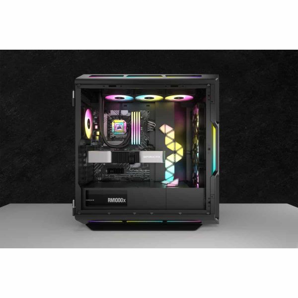 Corsair CW-9060070-WW koelsysteem voor computers Computer behuizing Kit voor vloeistofkoeling 12 cm Zwart 1 stuk(s) (CW-9060070-WW)
