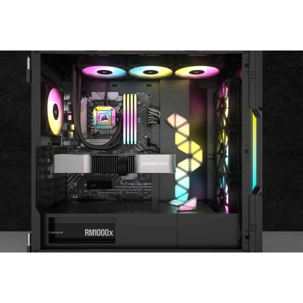 Corsair CW-9060070-WW koelsysteem voor computers Computer behuizing Kit voor vloeistofkoeling 12 cm Zwart 1 stuk(s) (CW-9060070-WW)