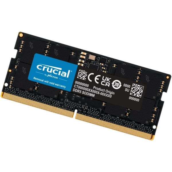 Crucial DDR5 - 16GB 4800 SO-DIMM (CT16G48C40S5) (CT16G48C40S5)