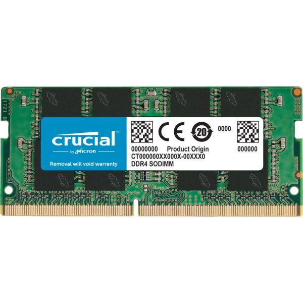 Crucial CT16G4SFRA32AT geheugenmodule 16 GB 1 x 16 GB DDR4 3200 MHz (CT16G4SFRA32AT)