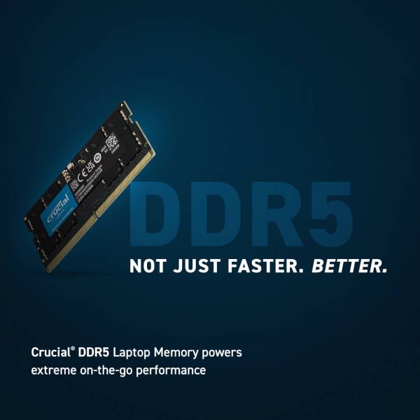 Crucial CT16G56C46S5 geheugenmodule 16 GB 1 x 16 GB DDR5 5600 MHz ECC (CT16G56C46S5)