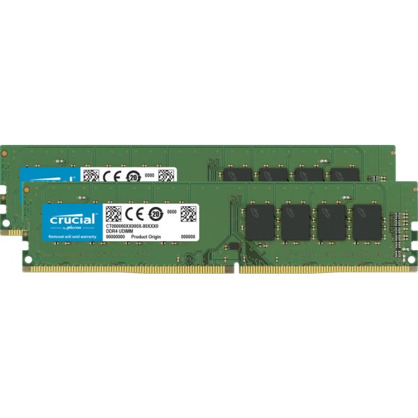 Crucial CT2K16G4DFRA32A geheugenmodule 32 GB 2 x 16 GB DDR4 3200 MHz (CT2K16G4DFRA32A)