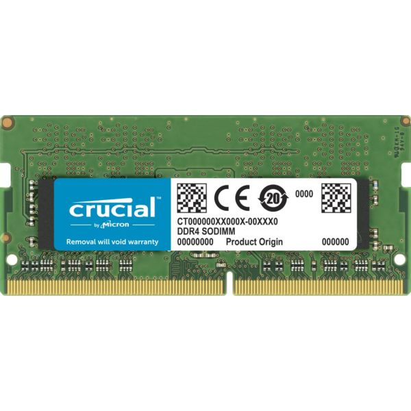 Crucial CT32G4SFD832A geheugenmodule 32 GB 1 x 32 GB DDR4 3200 MHz (CT32G4SFD832A)