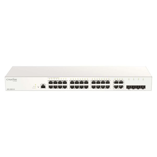 D-Link DBS-2000-28/E netwerk-switch Managed L2 Gigabit Ethernet (10/100/1000) Grijs (DBS-2000-28/E)