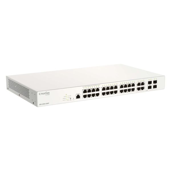 D-Link DBS-2000-28MP netwerk-switch Managed L2 Gigabit Ethernet (10/100/1000) Grijs (DBS-2000-28MP)