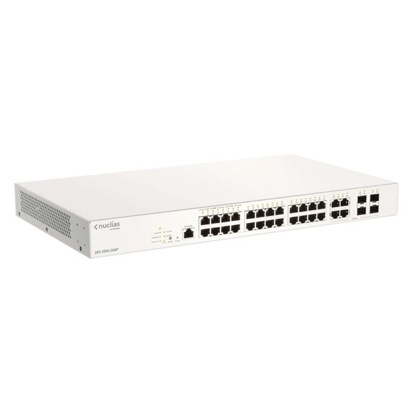 D-Link DBS-2000-28MP/E netwerk-switch Managed L2 Gigabit Ethernet (10/100/1000) Power over Ethernet (PoE) Grijs (DBS-2000-28MP/E)