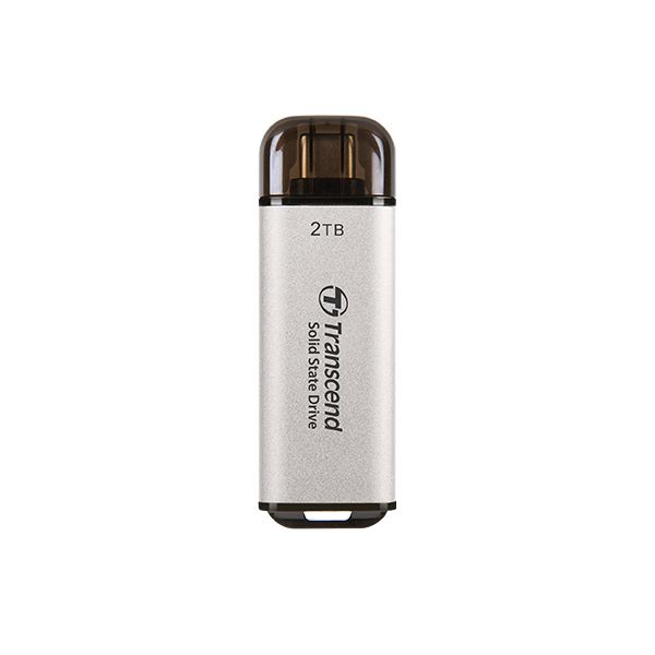 Transcend ESD300 2 TB Zilver (TS2TESD300S)