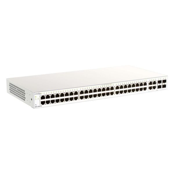 D-Link DBS-2000-52 netwerk-switch Managed L2 Gigabit Ethernet (10/100/1000) Grijs (DBS-2000-52)