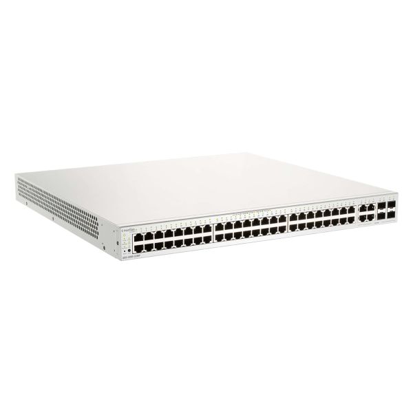 D-Link DBS-2000-52MP netwerk-switch Managed L2 Gigabit Ethernet (10/100/1000) Power over Ethernet (PoE) Grijs (DBS-2000-52MP)