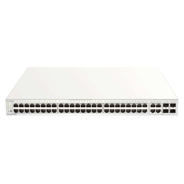 D-Link DBS-2000-52MP netwerk-switch Managed L2 Gigabit Ethernet (10/100/1000) Power over Ethernet (PoE) Grijs (DBS-2000-52MP)