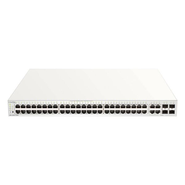 D-Link DBS-2000-52MP/E netwerk-switch Managed L2 Gigabit Ethernet (10/100/1000) Power over Ethernet (PoE) Wit (DBS-2000-52MP/E)
