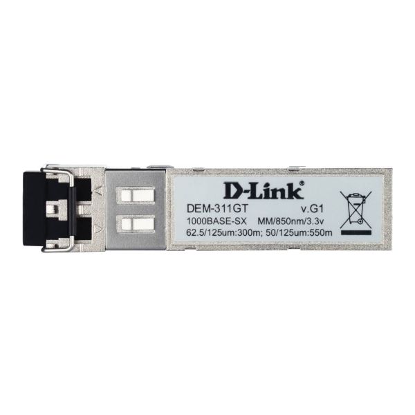D-Link DEM-311GT netwerk transceiver module Vezel-optiek 1000 Mbit/s SFP 850 nm (DEM-311GT)
