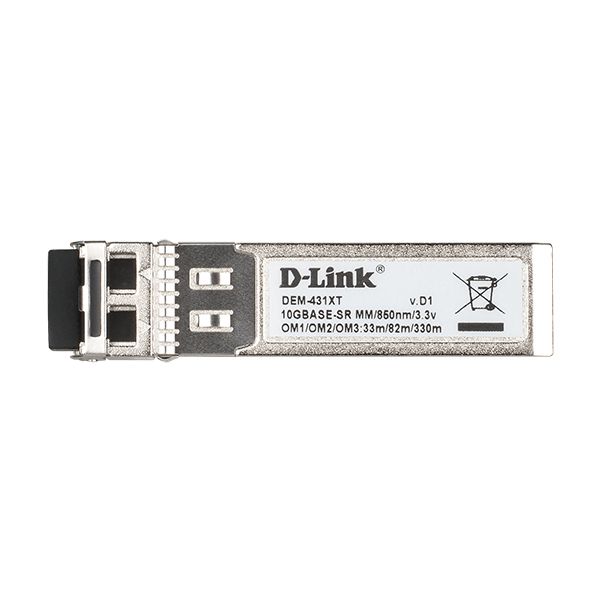 D-Link DEM-431XT netwerk transceiver module Vezel-optiek 10000 Mbit/s SFP+ 850 nm (DEM-431XT)