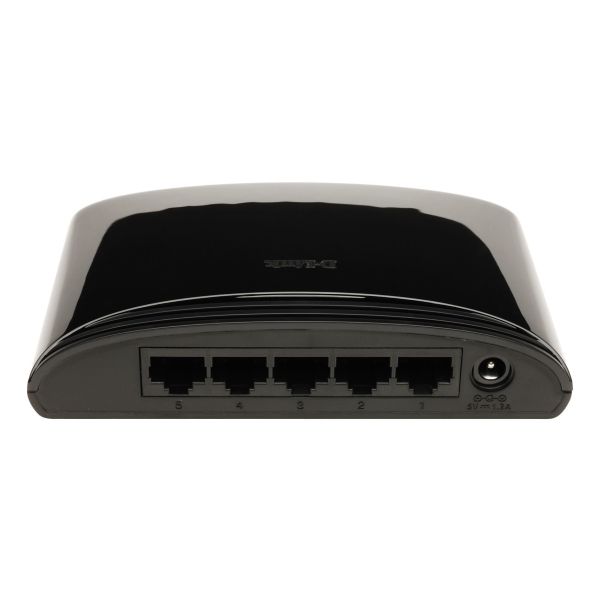 D-Link DES-1005D Unmanaged Fast Ethernet (10/100) Zwart (DES-1005D/E) D-Link DES-1005D Unmanaged Fast Ethernet (10/100) Zwart (DES-1005D/E)