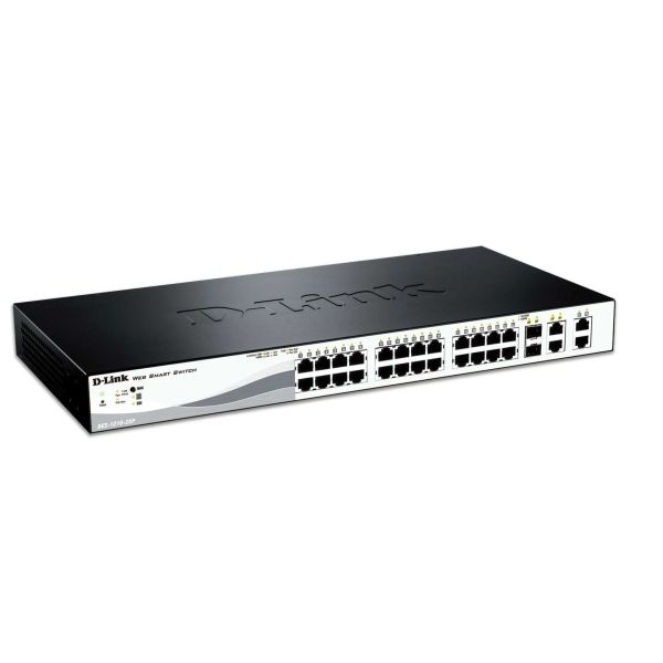 D-Link DES-1210-28P netwerk-switch Managed L2 Power over Ethernet (PoE) (DES-1210-28P)