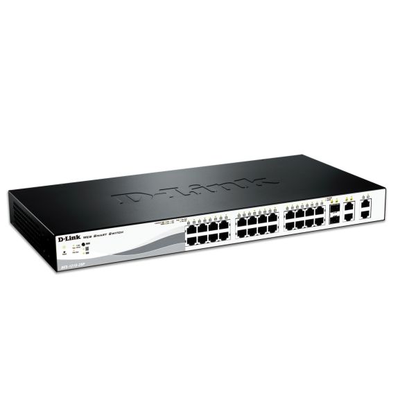 D-Link DES-1210-28P netwerk-switch Managed L2 Power over Ethernet (PoE) (DES-1210-28P)