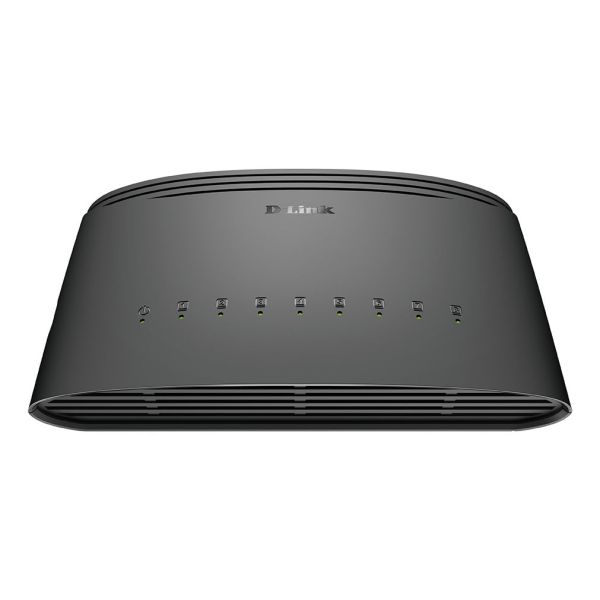 D-Link DGS-1008D/E netwerk-switch Unmanaged Gigabit Ethernet (10/100/1000) Zwart (DGS-1008D) D-Link DGS-1008D/E netwerk-switch Unmanaged Gigabit Ethernet (10/100/1000) Zwart (DGS-1008D)