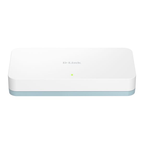 D-Link DGS-1008D/E netwerk-switch Unmanaged Gigabit Ethernet (10/100/1000) Wit (DGS-1008D/E)